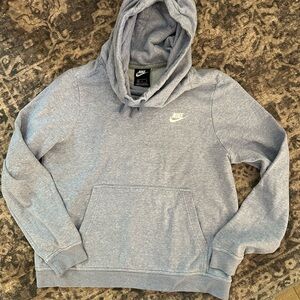 Nike Heather Blue Grey Crew Neck Sweatshirt